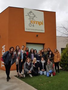 Alumnos de 1º de educación infantil de CESUR Murcia en EMPI.